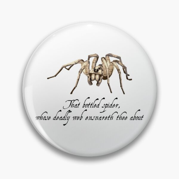 Item preview, Spider - Shakespeare Quote - Laudea Martin designed and sold by Laudea Martin.