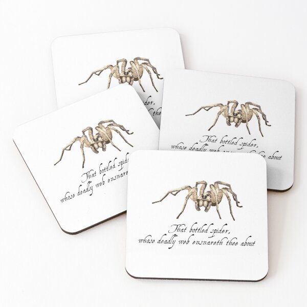 Item preview, Spider - Shakespeare Quote - Laudea Martin designed and sold by Laudea Martin.