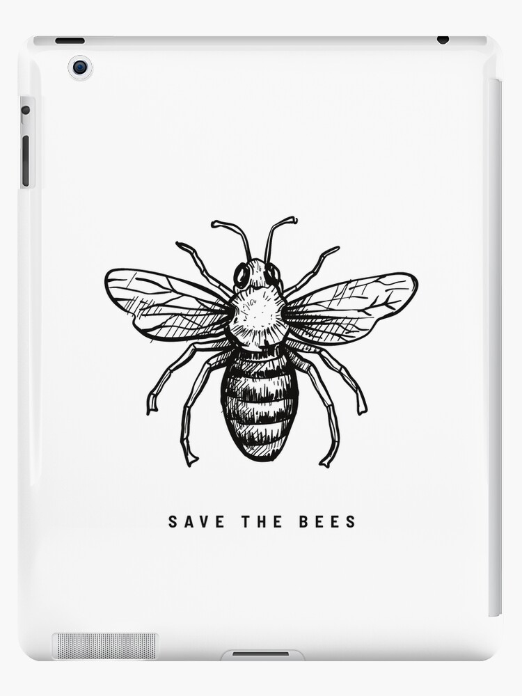 Buy Hand-drawn Made-to-order Honeybee Pencil Drawing Top View Online in  India - Etsy