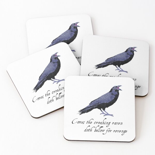 Item preview, Raven - Shakespeare Quote - Laudea Martin designed and sold by Laudea Martin.