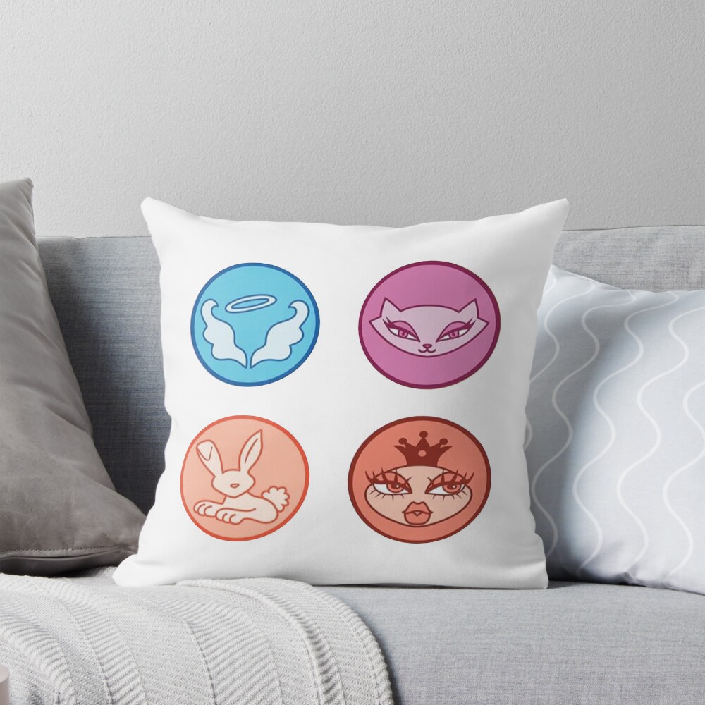 Item preview, Throw Pillow designed and sold by gwynethlin.