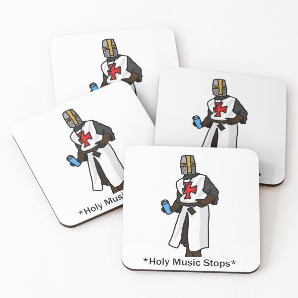 Item preview, Hand-Drawn Holy Music Stops Meme designed and sold by Sh4dowcat.