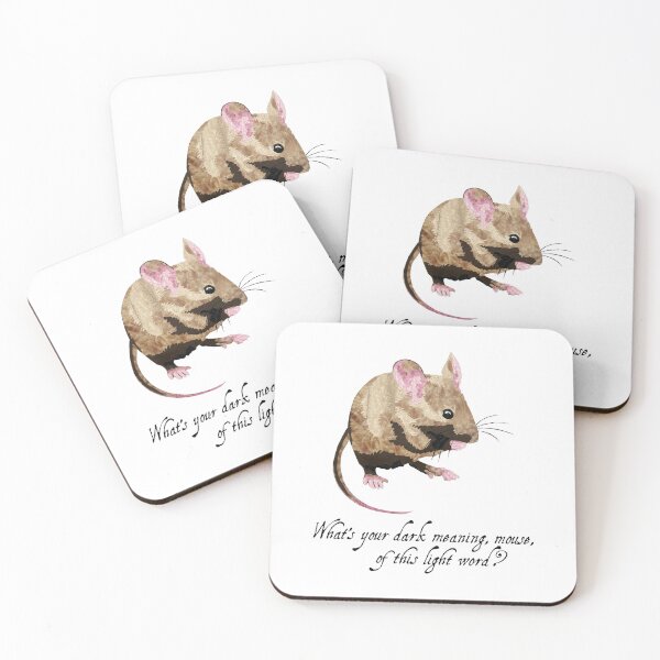 Item preview, Mouse - Shakespeare Quote - Laudea Martin designed and sold by Laudea Martin.