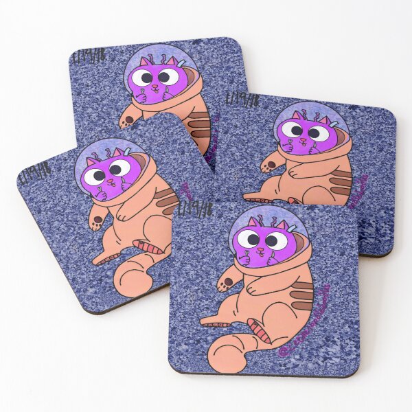 Item preview, kenny the space cat designed and sold by Kalila Jones.