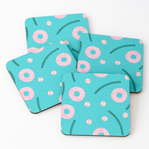 Item preview, A Day in the Pool - pink and teal designed and sold by kkati.