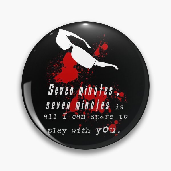 Item preview, Seven Minutes , Wesker Quote designed and sold by Tvrs01001.