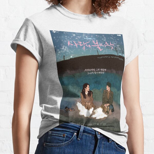 crash landing on you - Kdrama pop art poster Classic T-Shirt