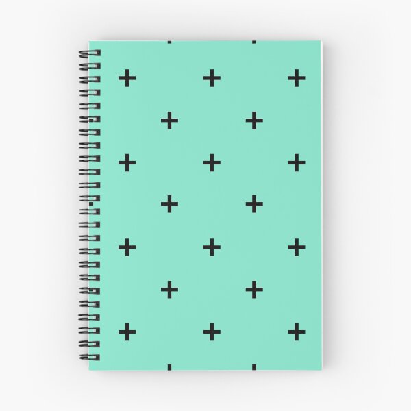 Item preview, Plus Sign in Mint + Black designed and sold by Lisa Barry.