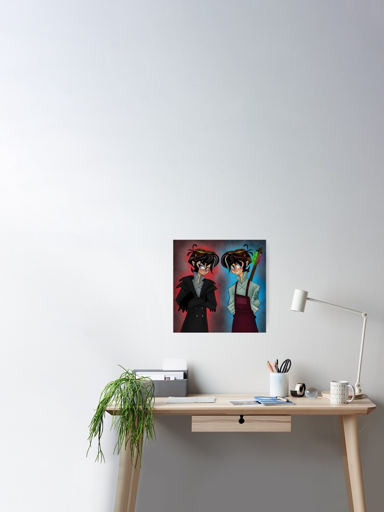 Tts Varian Held Gegen Bosewicht Poster Von Candyzone Redbubble