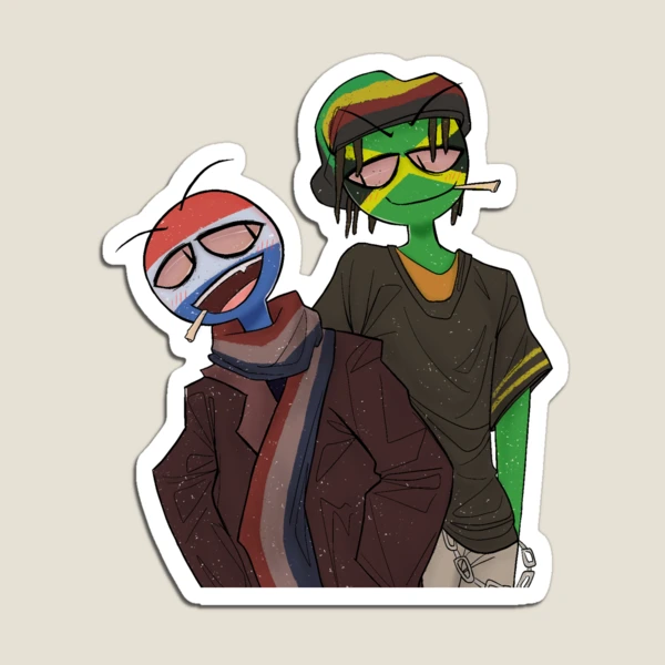 Countryhumans // RUSSIA Magnet for Sale by CandyZONE