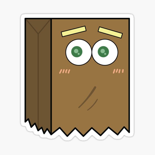 Bucky McBadbat Sticker