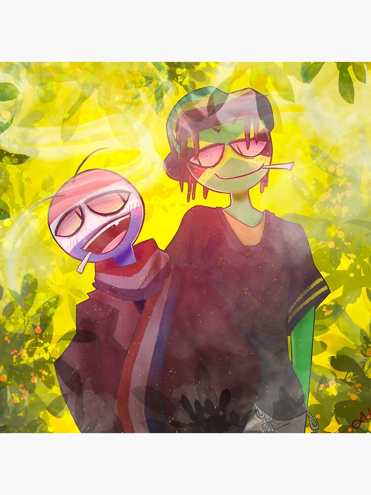 brazil x japan countryhumans