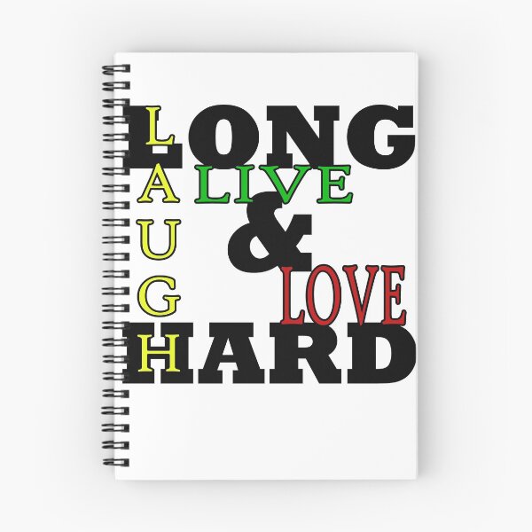 Item preview, Live, Love and Laugh,  Long and Hard! designed and sold by WellofWords.