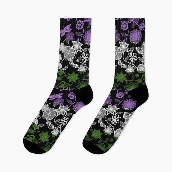 Item preview, Butterfly Garden, Pride Flag Series - Genderqueer designed and sold by StephOBrien.