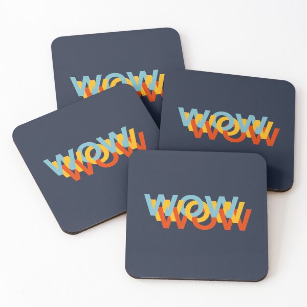 Item preview, Wow Typo designed and sold by FriendsList.