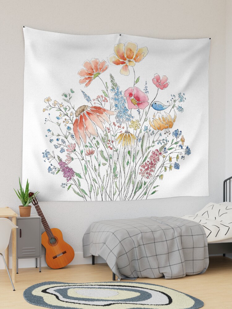 Super bloom tapestry online urban outfitters