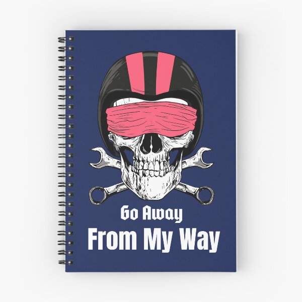 Item preview, Go Away From My Way motorcycle designed and sold by ShirtzTonight.