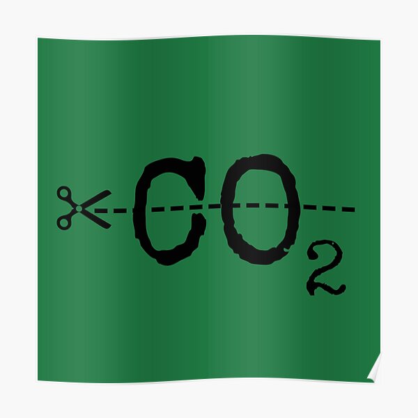 Cut CO2 Poster