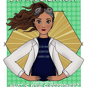 Artwork thumbnail, Super Scientist by Semarhy Quiñones