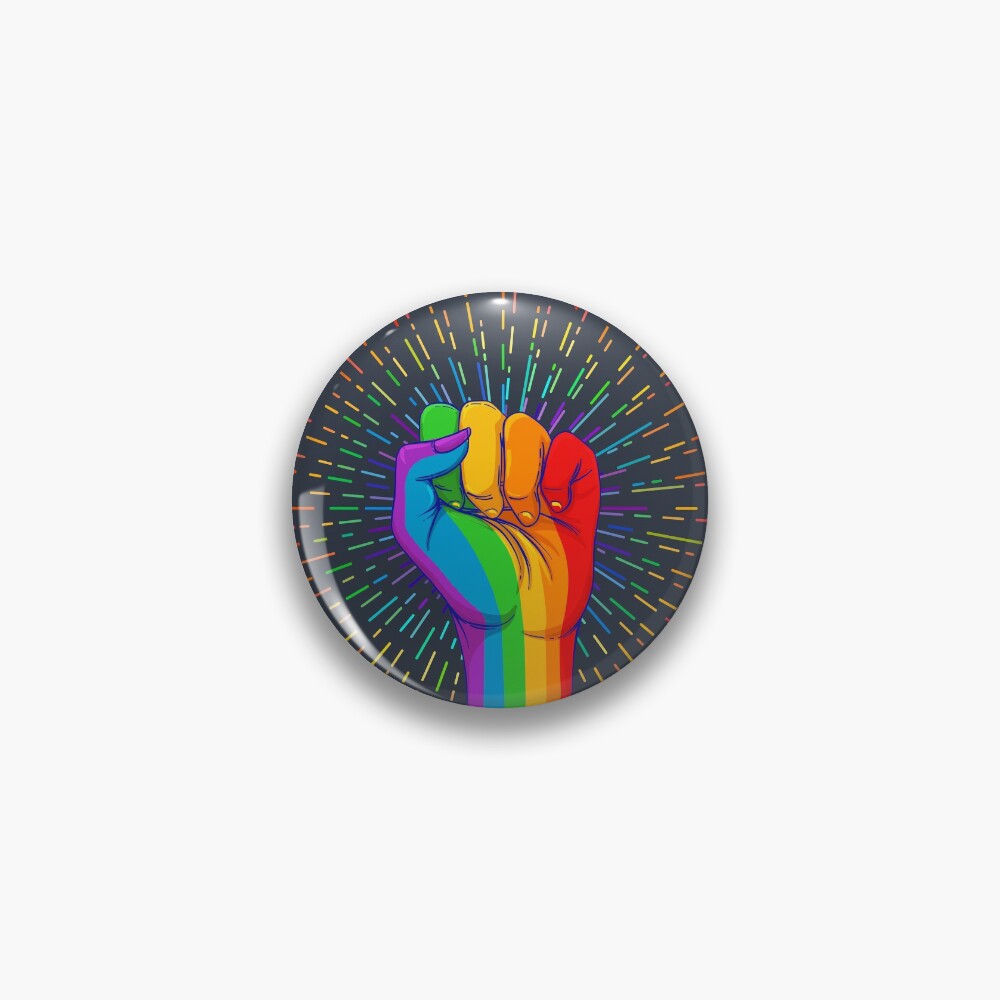 Equal Love. LGBTQ sign Pin