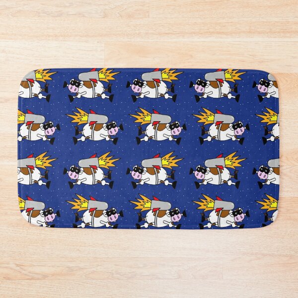 Item preview, Over The Moon - Rocket Cow designed and sold by Adrienne Body.