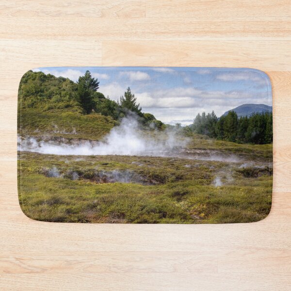 Item preview, Steam Vents at Craters of the Moon, Taupo, New Zealand designed and sold by ChristineJayne.