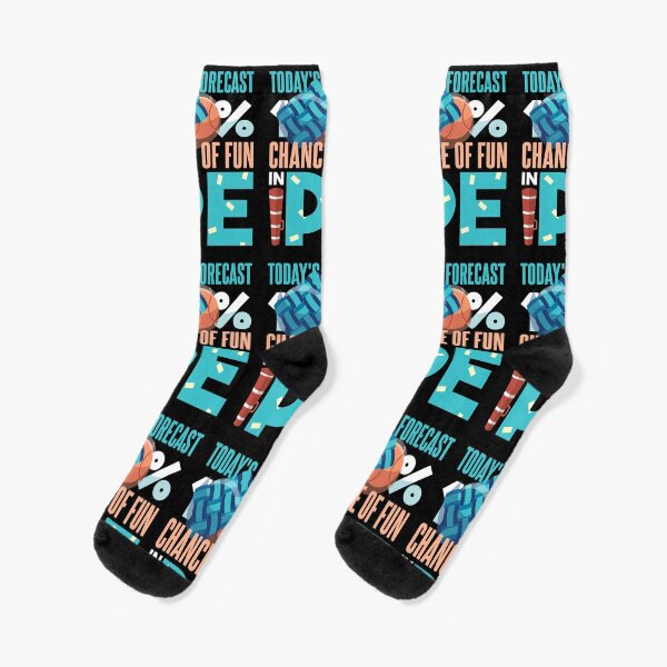Fun in PE - Funny Physical Education Teacher Gift Socks