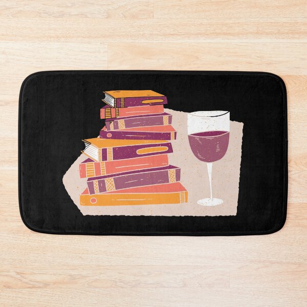 Item preview, Books and wine. designed and sold by emphatic.