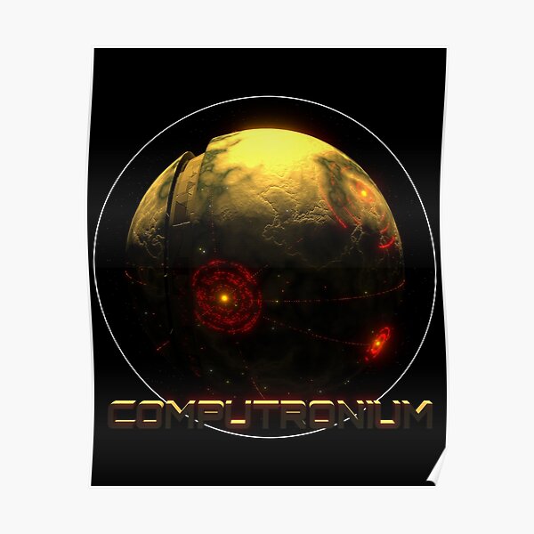 Planète Computronium - Jaune Tarsariss Poster