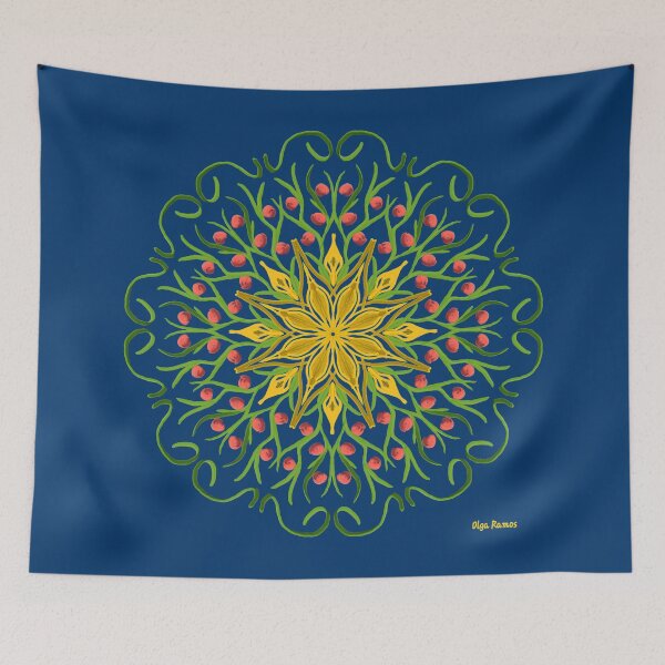 Item preview, Aloha Spirit (Blue) designed and sold by olgaramos.