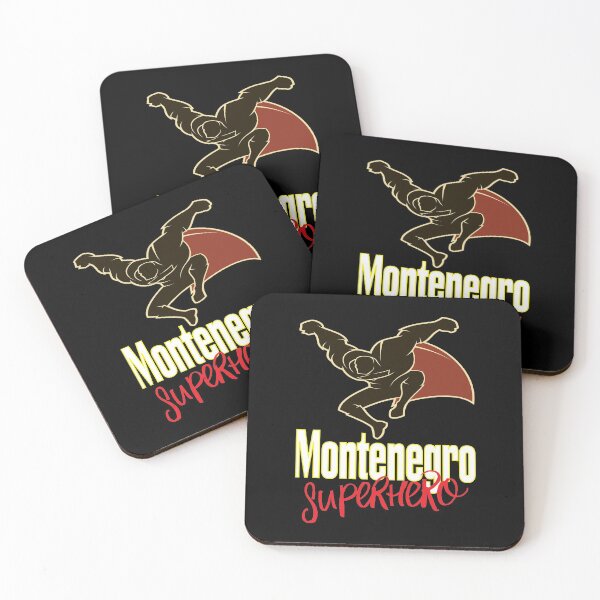 Item preview, Montenegro Superhero Montenegrin Montenegro Raised Me designed and sold by ProjectX23.