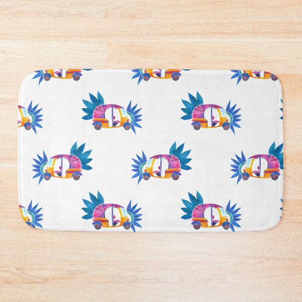 Item preview, Groovy auto-rickshaw pattern designed and sold by Home Cyn Home.