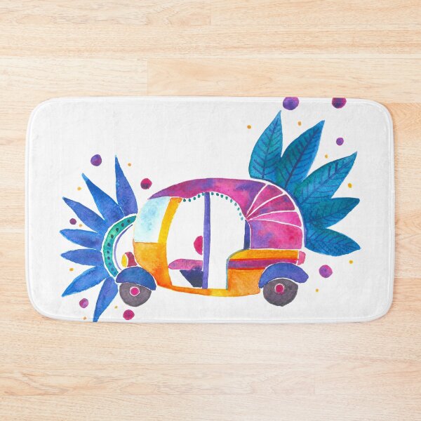 Item preview, Groovy auto-rickshaw designed and sold by Home Cyn Home.