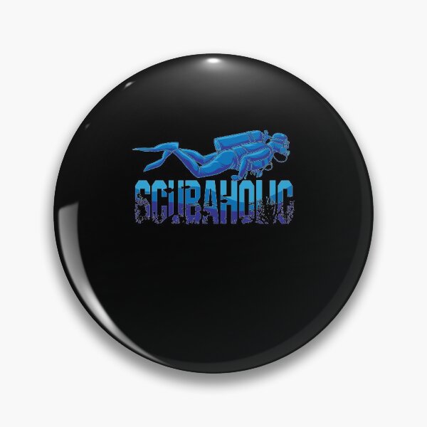Item preview, Funny Scuba Diving Diver Gift Scubaholic designed and sold by Captain Mood.