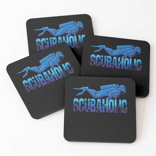 Item preview, Funny Scuba Diving Diver Gift Scubaholic designed and sold by Captain Mood.