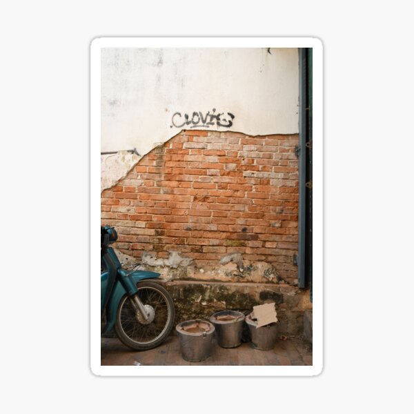 "Vintage motorcycle" Sticker by nahuaphoto | Redbubble