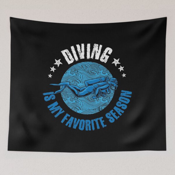 Item preview, Diving Is My Favorite Season designed and sold by Captain Mood.