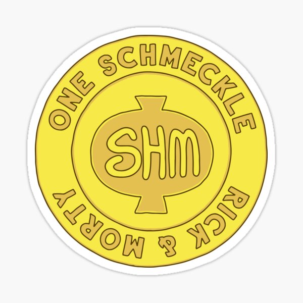 One Schmeckle Coin - Rick and Morty Sticker