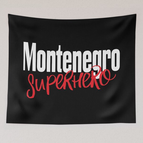 Item preview, Montenegro Superhero Montenegrin Montenegro Raised Me designed and sold by ProjectX23.