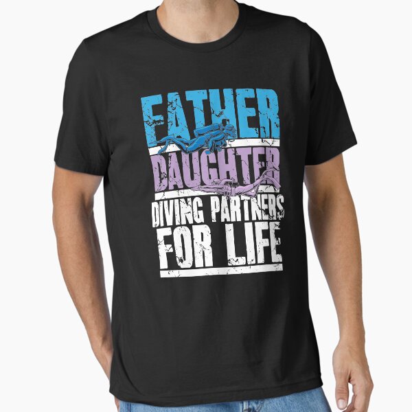 Item preview, Scuba Diving Dad And Daughter Diving Partners For Life designed and sold by Captain Mood.