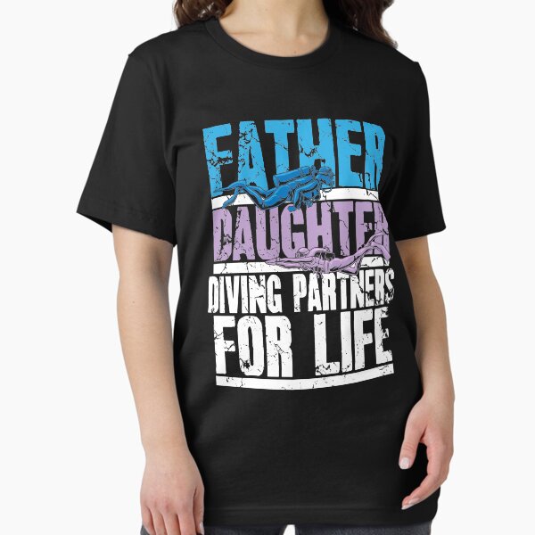 Item preview, Scuba Diving Dad And Daughter Diving Partners For Life designed and sold by Captain Mood.
