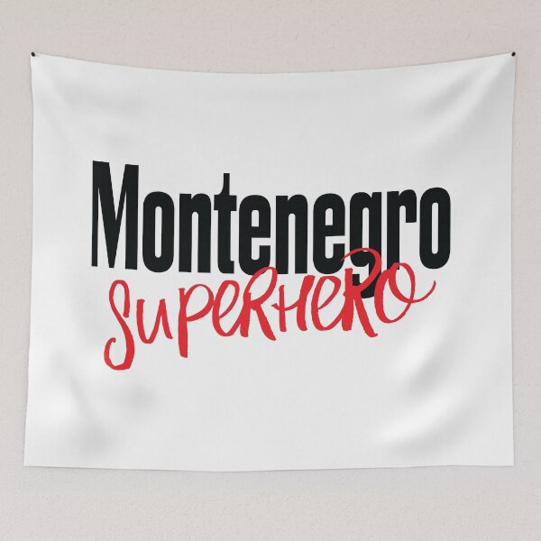 Item preview, Montenegro Superhero Montenegrin Montenegro Raised Me designed and sold by ProjectX23.