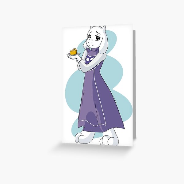 Toriel Pie Greeting Cards Redbubble