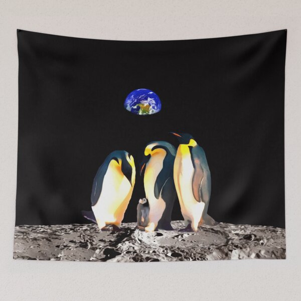 Item preview, Penguins on the Moon designed and sold by Christopher Taylor.