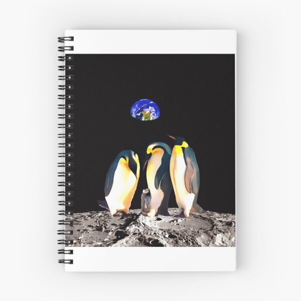 Item preview, Penguins on the Moon designed and sold by Christopher Taylor.
