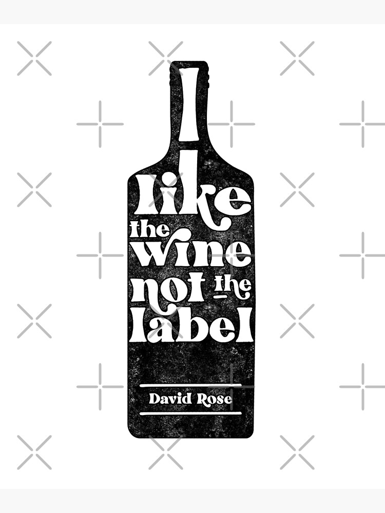 "I like the wine, not the label. David Rose describes being Pansexual
