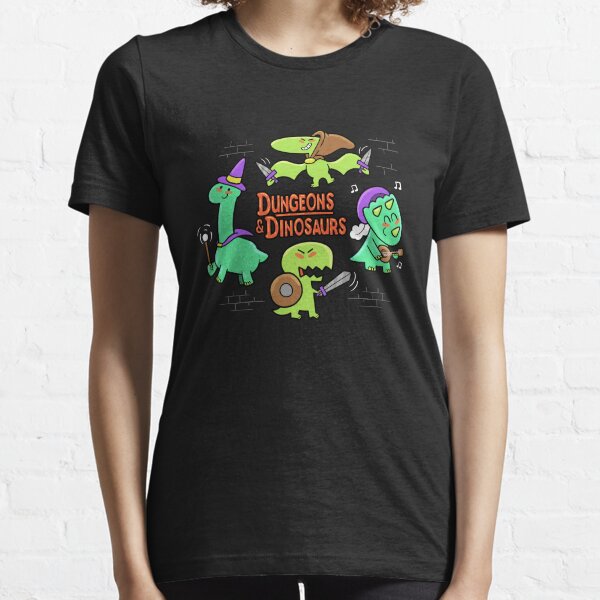 Dungeons and Dinosaurs Essential T-Shirt