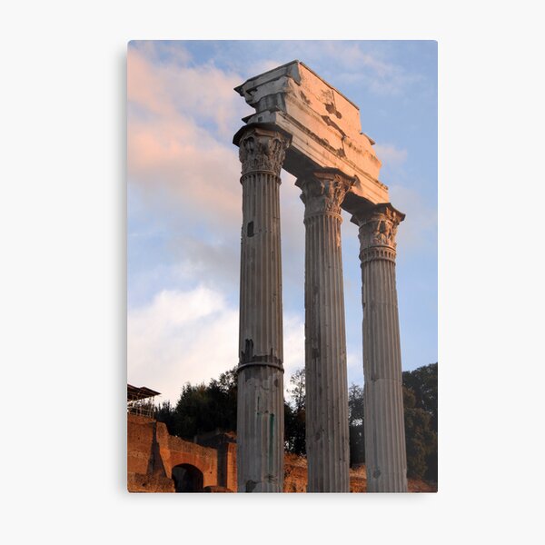 Roman Forum in Late Light Metal Print