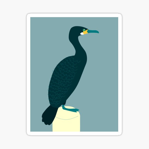 Cormorant Sticker