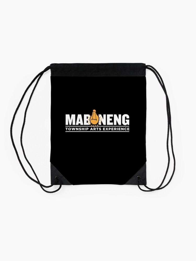 Drawstring Bag, The Maboneng Township Arts Experience designed and sold by Siphiwe Ngwenya The Founder